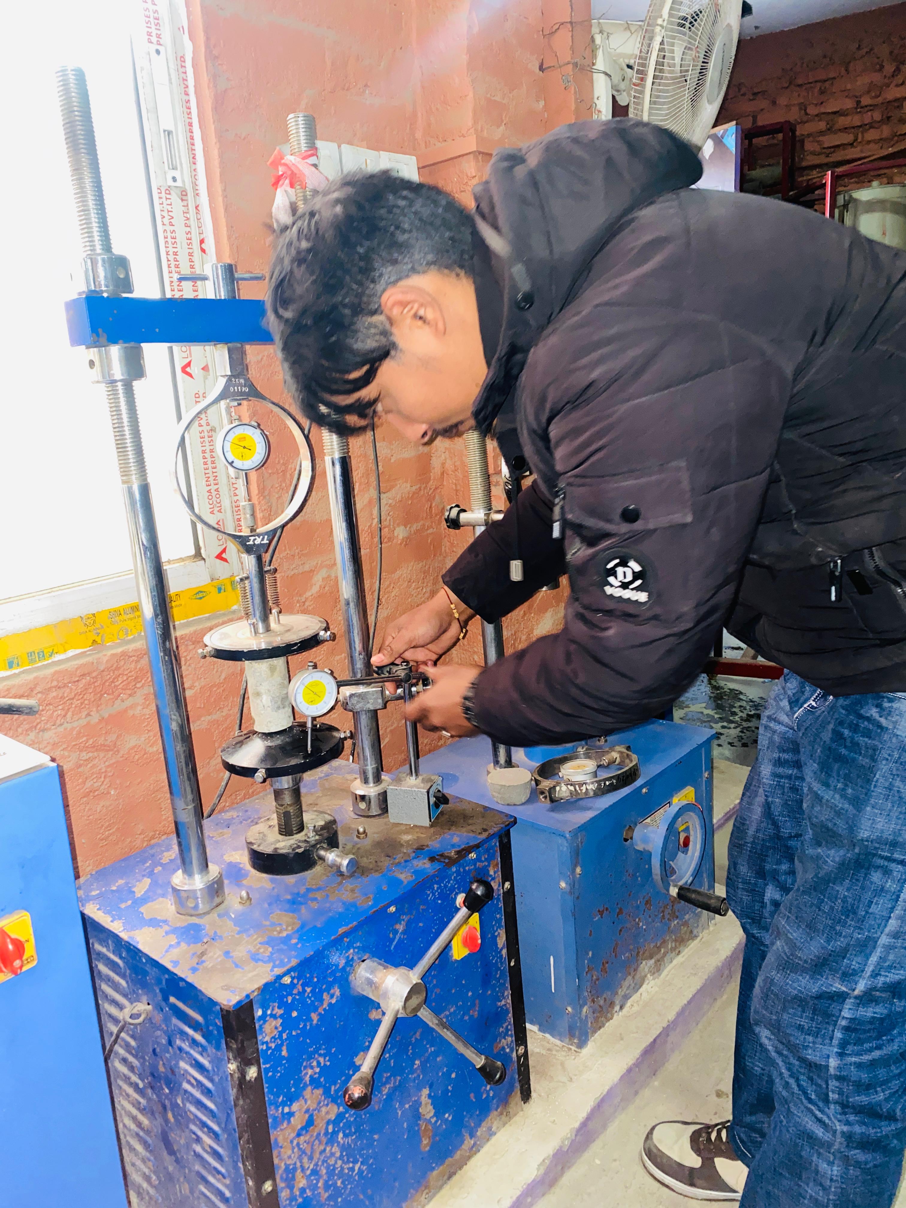 Unconfined Compressive Strength (UCS)-Rock